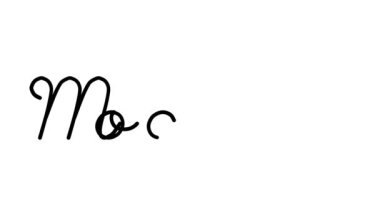 Altı El Yazısı ve Gotik Yazı Tiplerinde Modern Dekoratif El Yazısı Animasyonu