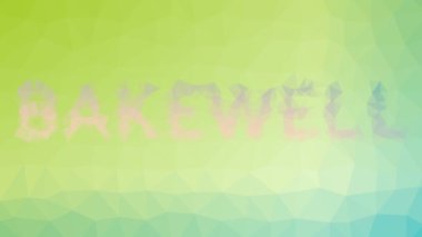 Bakewell modern tesselleme döngüsü hareket eden üçgenler