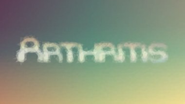 Eklem iltihabı ortaya çıkıyor. Teknolojik tessellasyon. Hareket eden çokgenler.