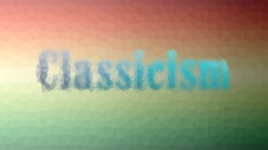 Klasisizm İlginç Tessellasyon Döngü Döngüsü Taşıma Üçgenleri