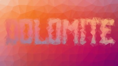Dolomit teknolojik tessellasyonu çözüyor, çokgenleri canlandırıyor.