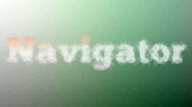 Modern Tessellasyon Döngüsünü Çözen Navigator Canlandırılmış Üçgenler