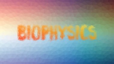 Biyofizik Görünüşte Teknolojik Tesselleştirme Döngüsü Animasyon Çokgenleri