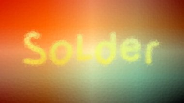 Solder solgunluğu teknolojik tessellation Canlandırılmış çokgenler