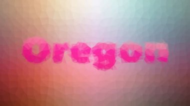 Oregon tekno-tessellasyon gibi görünüyor.