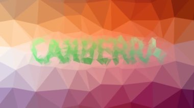 Canberra ortaya çıkıyor modern tesselleme döngüsü titreşim çokgenleri