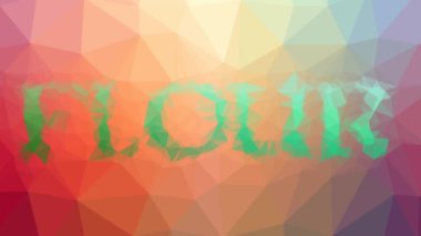 Un tuhaf bir şekilde ortaya çıkıyor. Döngüler, titreşimler, üçgenler.