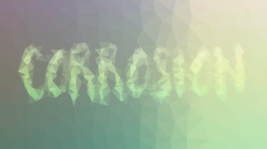 Aşınma zayıflama tekno tesselasyon titreşimli çokgenler