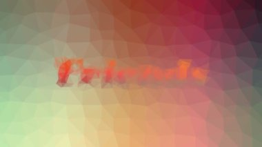 Arkadaşlar soldu modern tessellasyon döngüsü titreşen çokgenler