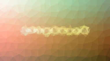 Tekno-tesselleştirilmiş pano hareket eden çokgenler