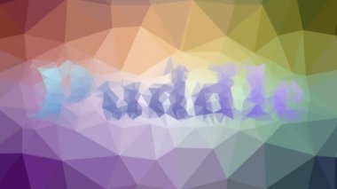 Su birikintisi ortaya çıkıyor. Tesselleştirilmiş döngüler, nabız üçgenleri.