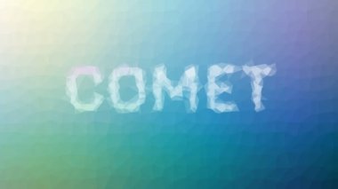 Kuyrukluyıldız teknolojik tesselleme döngüsü hareketli üçgenler