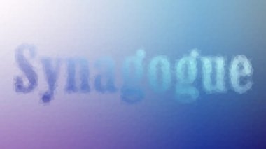 Sinagog soluklaşır Garip tessellasyon Canlandırılmış üçgenler
