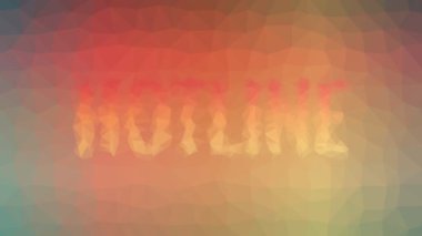 Yardım hattı çözünür garip tesselleştirilmiş döngü darbeli üçgenler