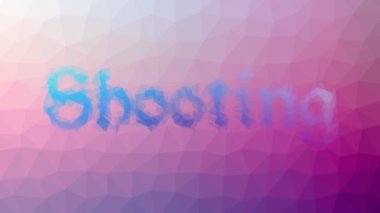 Çekim garip tesselleme döngüsü animasyon üçgenleri