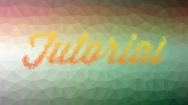 Ders çözme ilginç tesselleştirilmiş döngü titreşim üçgenleri