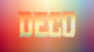 Deco solar modern tesselleştirilmiş döngü hareket eden çokgenler