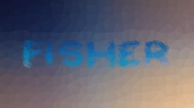 Fisher garip bir şekilde tesselleştirilmiş, animasyon çokgenler ortaya çıkarıyor.