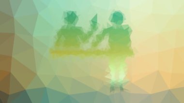 bilet satın alma sayacı ilginç tesselleştirilmiş döngü hareketli çokgenler