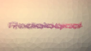 Radyolojik Solgunluk Tekno Tesselleme Döngüsü Canlandırma Üçgenleri