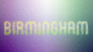 Birmingham çözünen tekno tessellasyon döngüsü animasyon çokgenler