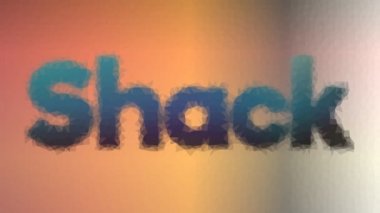 Kulübe tuhaf tesselleştirilmiş döngüler, animasyon üçgenler ortaya çıkıyor.