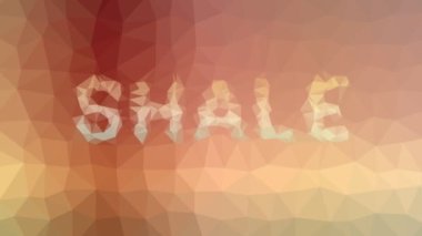 Shale tuhaf bir şekilde ortaya çıkıyor. Döngü şeklinde hareketli üçgenler.