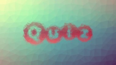 Garip tessellasyon ortaya çıkan sınav animasyon çokgenler