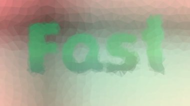 İlginç tessellasyon hızlı çözülüyor hareket eden üçgenler