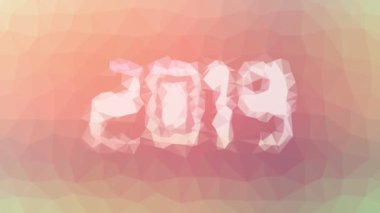 2019 Tekno Tesselleme Döngüsü Animasyon Çokgenleri