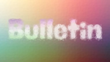 İlginç Tessellasyon Döngüsü Canlandırılmış Üçgenler