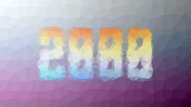 2000 Modern Tesselleştirilmiş Döngülü Animasyon Çokgenleri