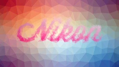 Nikon tuhaf tesselleme döngüsü animasyon üçgenleri