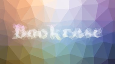 Kitaplık garip tesselleme döngüsü canlandırılmış çokgenler