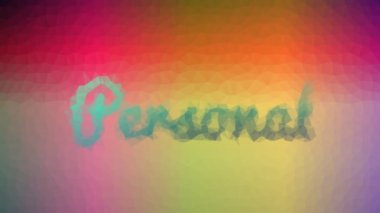 Kişisel Görünüm Garip Tessellasyon Döngüsü Canlandırılmış Çokgenler