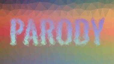 Parodi Çözümleme İlginç Tesselleme Döngüsü Darbe Üçgenleri