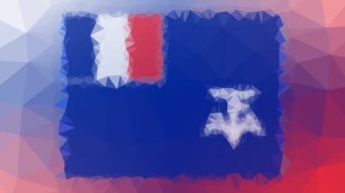 Fransız Güney Bölgeleri ISO: TF garip tesseling döngüsü animasyon çokgenleri çözüyor