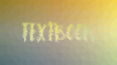 Ders kitabı garip bir şekilde ortaya çıktı. Döngüler hareket eden çokgenler.