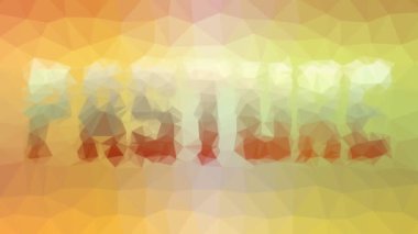 Soluk soluk modern tessellasyon titreşimli çokgenler