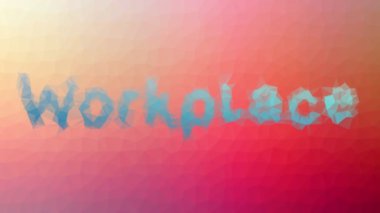 Çalışma alanı garip tessellasyon animasyon çokgenler