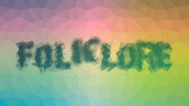 Folklor çözme teknolojisi tesselleme döngüsü titreşim çokgenler