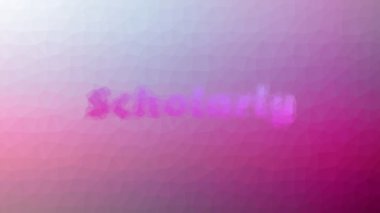 Bilimsel Solgunluk Tekno Tesselleştirilmiş Döngü Canlandırma Üçgenleri