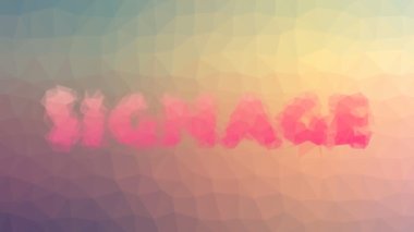 İmza soluklaşması garip tessellasyon döngüsü titreşim üçgenleri