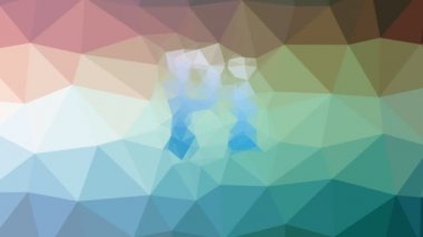 Pi çözünen tekno tesselleme döngüler hareket eden çokgenler