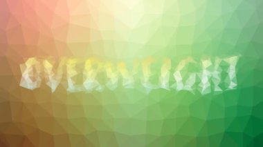 Fazla kilolu solgunluk ilginç tessellasyon hareketli çokgenler