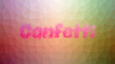 Konfeti garip bir tessellasyon çözüyor, üçgenleri canlandırıyor.