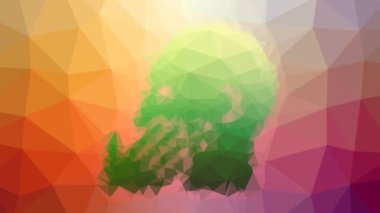 Dermatoloji, akne, doktor, başhekim, tıp hekimi. Tekno tesselleme, döngü, nabız, üçgen.