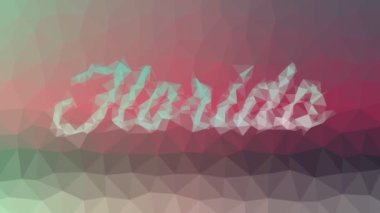 Florida teknolojik tesselleme döngüsü hareket eden çokgenler