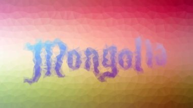 Moğolistan solgunluk modern tessellasyon döngüsü titreşimli üçgenler