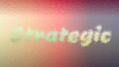 Stratejik Görünüm Garip Tesselleştirilmiş Döngülü Titreşim Çokgenleri